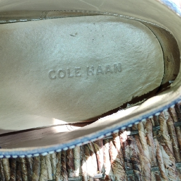 Cole Hann Men's Purple Leather Shoes, Bootie Style - Picture 8 of 9